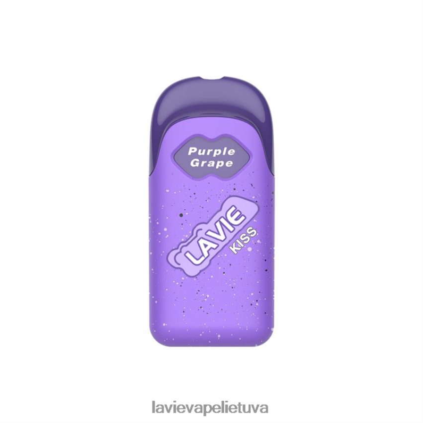 N226RV112 Lavie Vape Kaina | violetinė vynuogė LAVIE KISS 8000 įkvėpimų